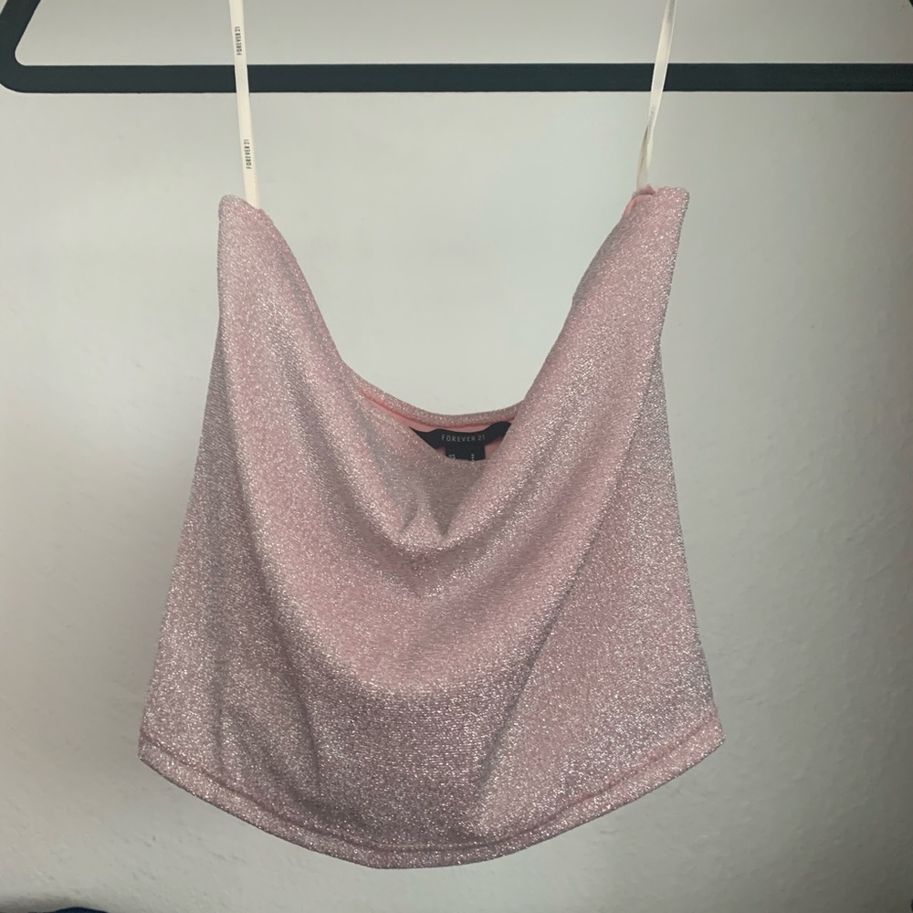 Sparkly bandeau too
